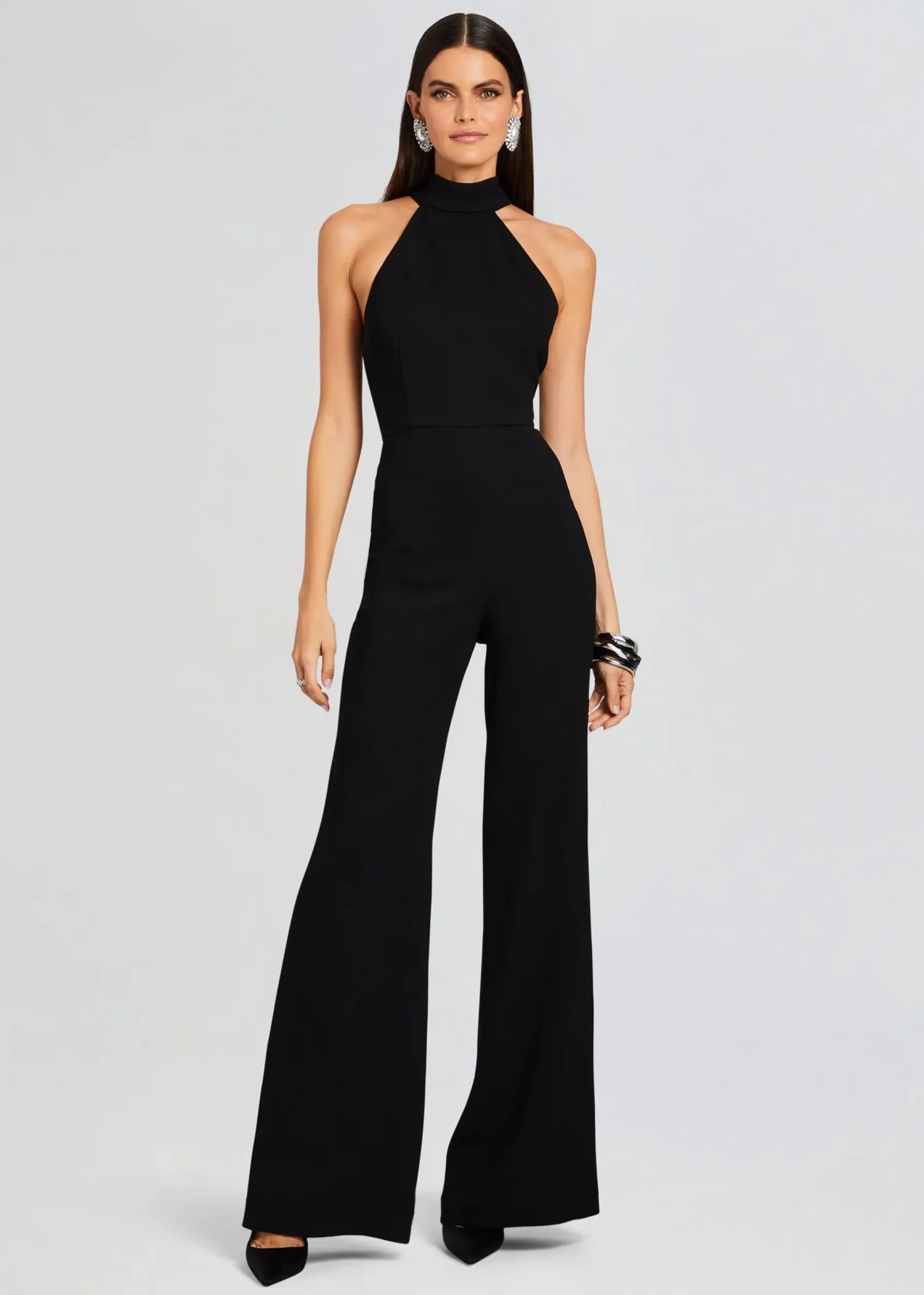 Retrofete Taylor Tie Back Jumpsuit Black Sale