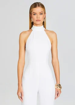 Retrofete Taylor Tie Back Jumpsuit White Sale