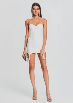 Retrofete Tegan Dress White New