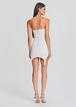 Retrofete Tegan Dress White New
