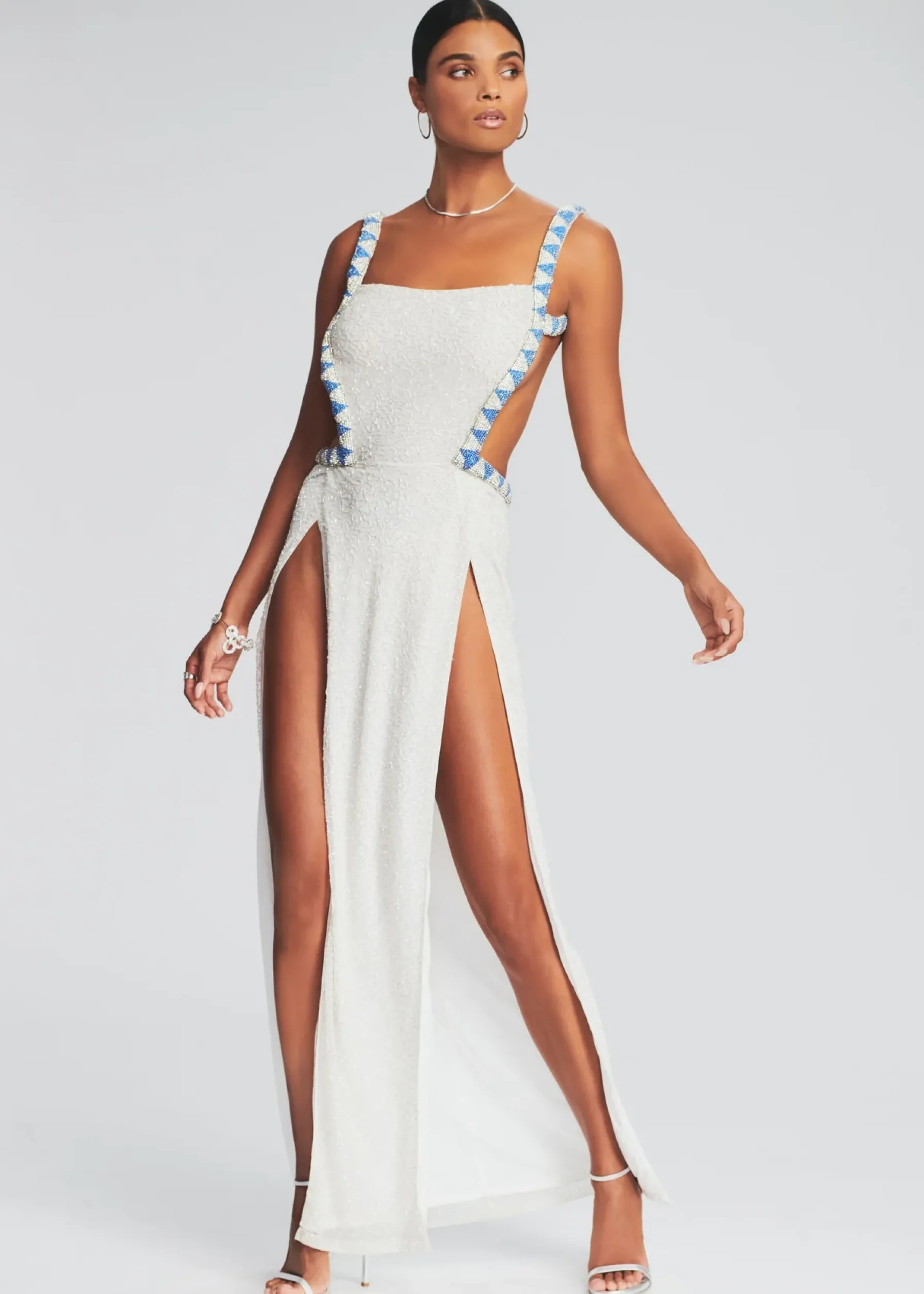 Retrofete Thessa Dress White New