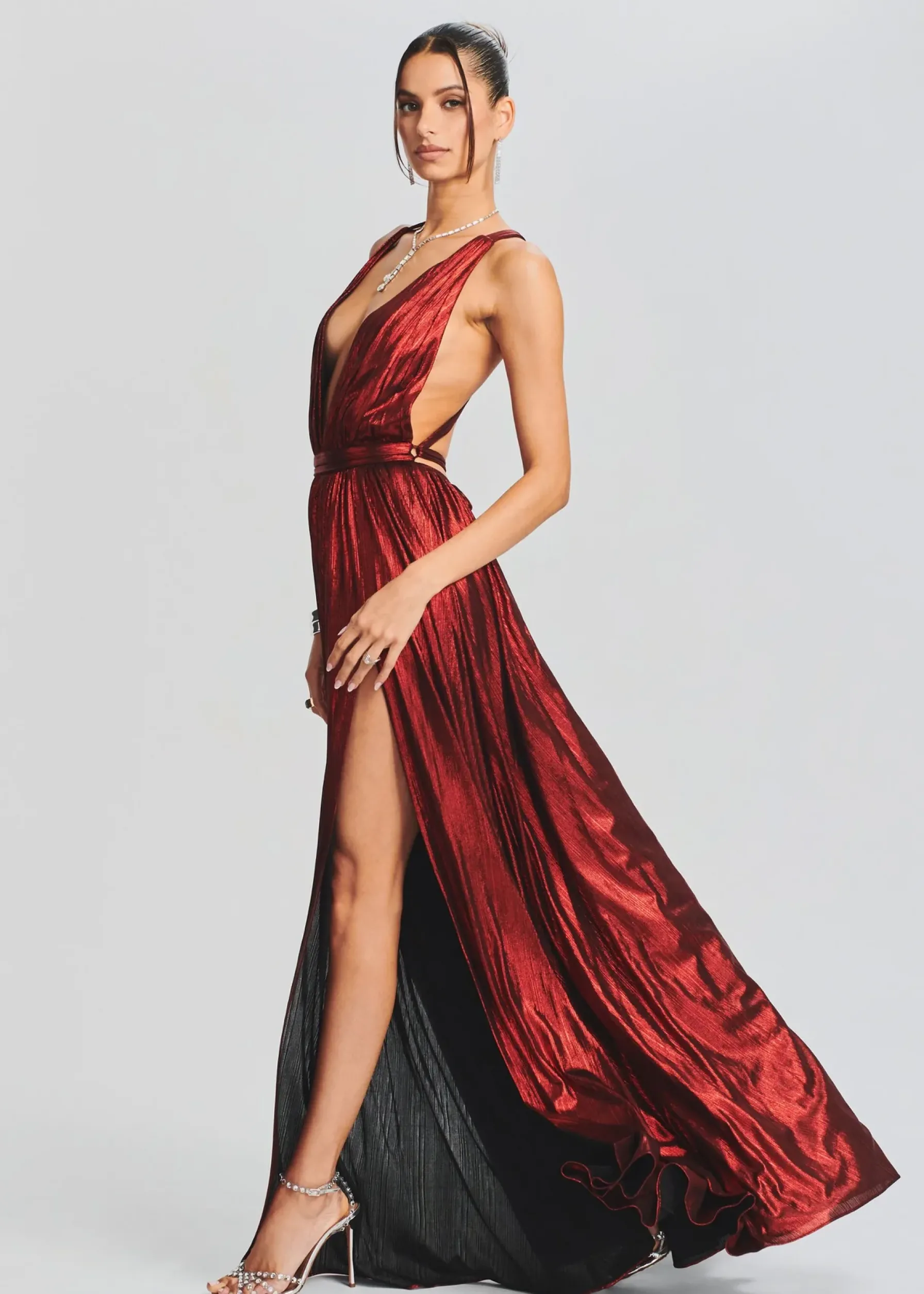 Retrofete Tova Dress Red Discount