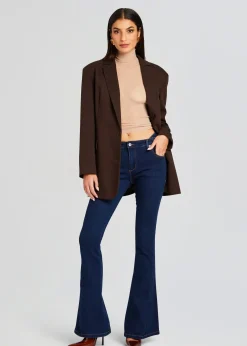 Retrofete Trisha Flare Pant Deep Sea Online