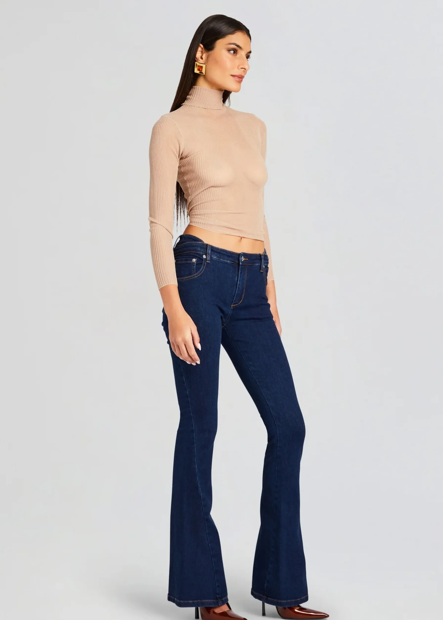 Retrofete Trisha Flare Pant Deep Sea Online