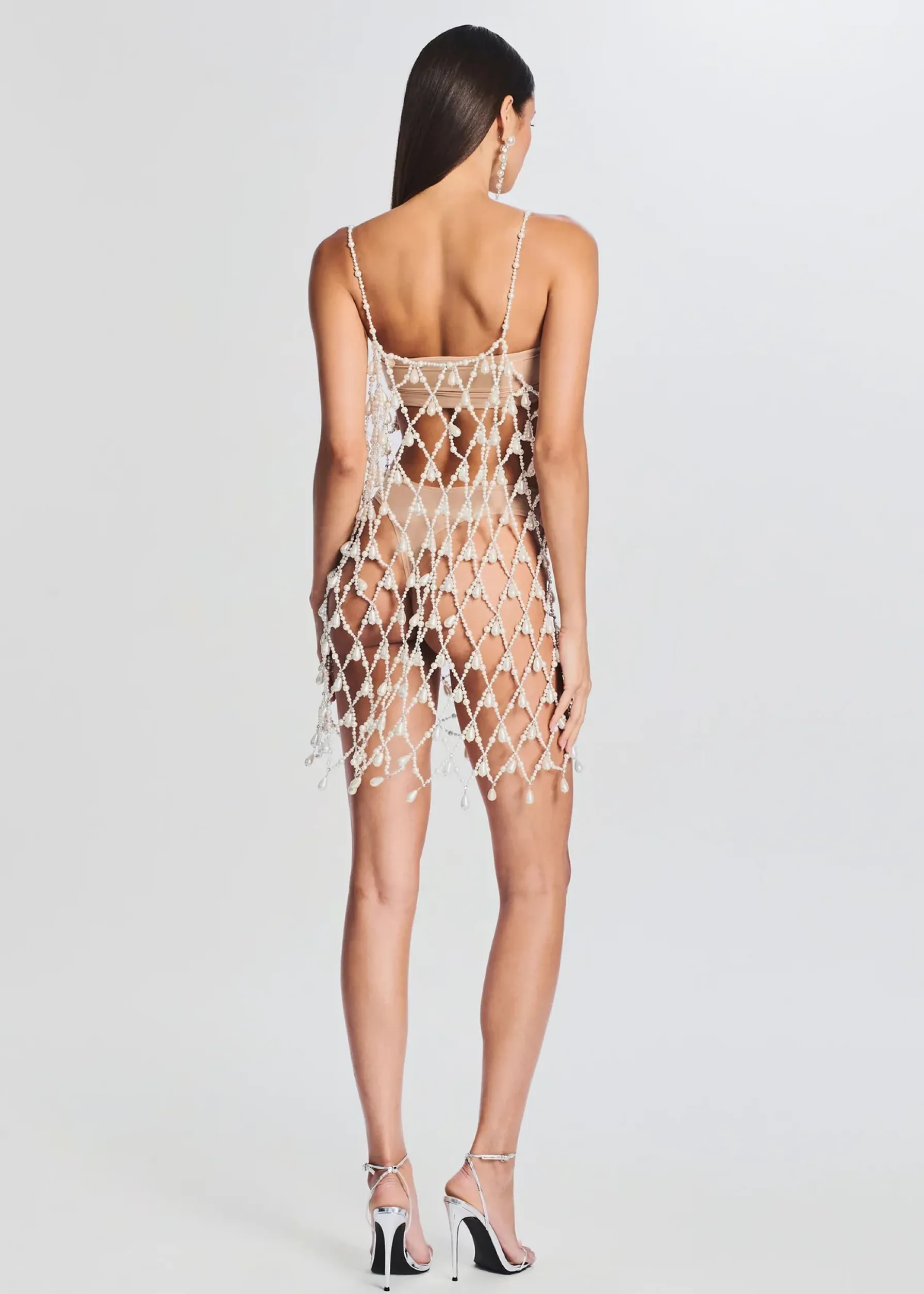 Retrofete Tulum Pearl Dress White Cheap