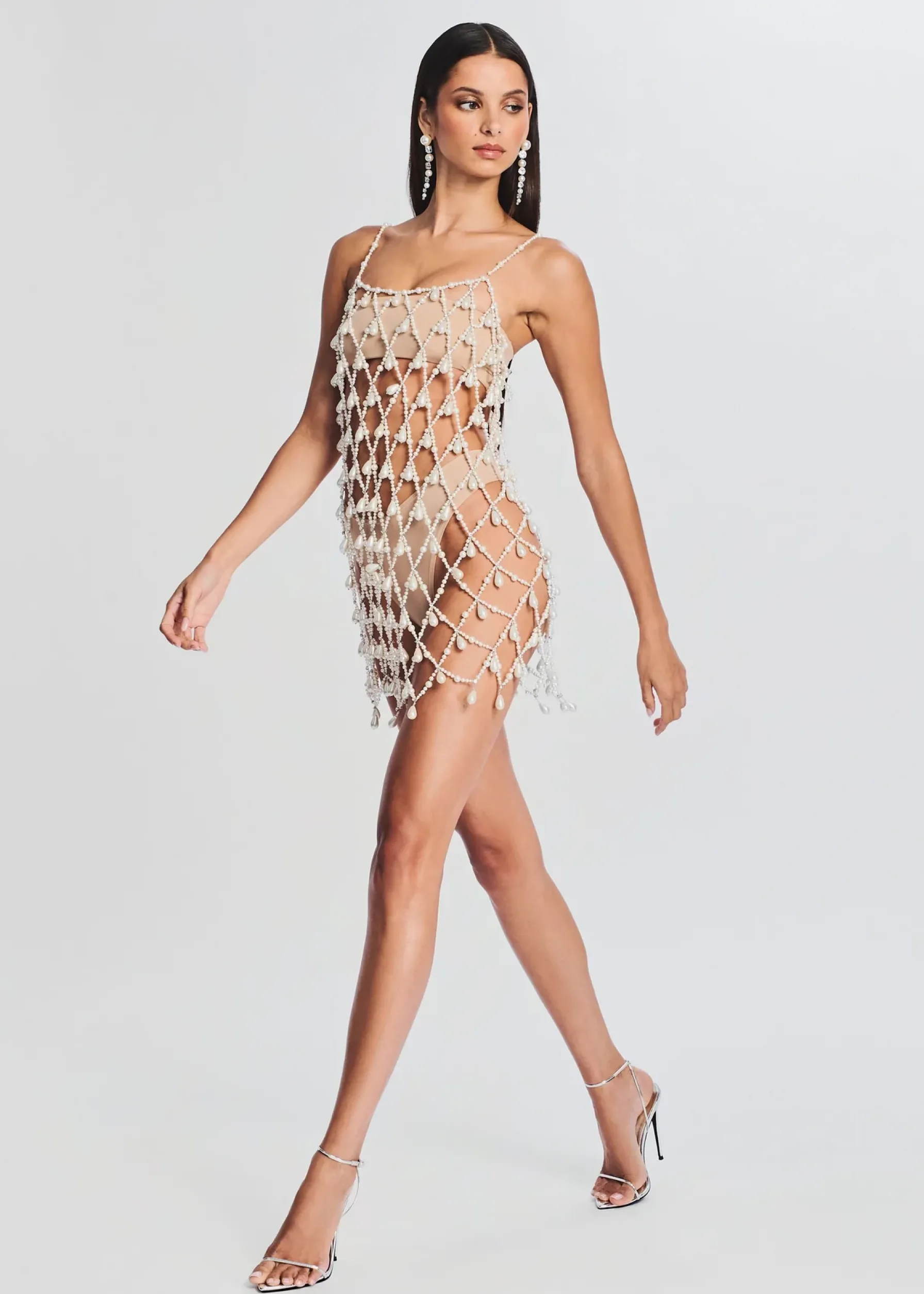 Retrofete Tulum Pearl Dress White Discount