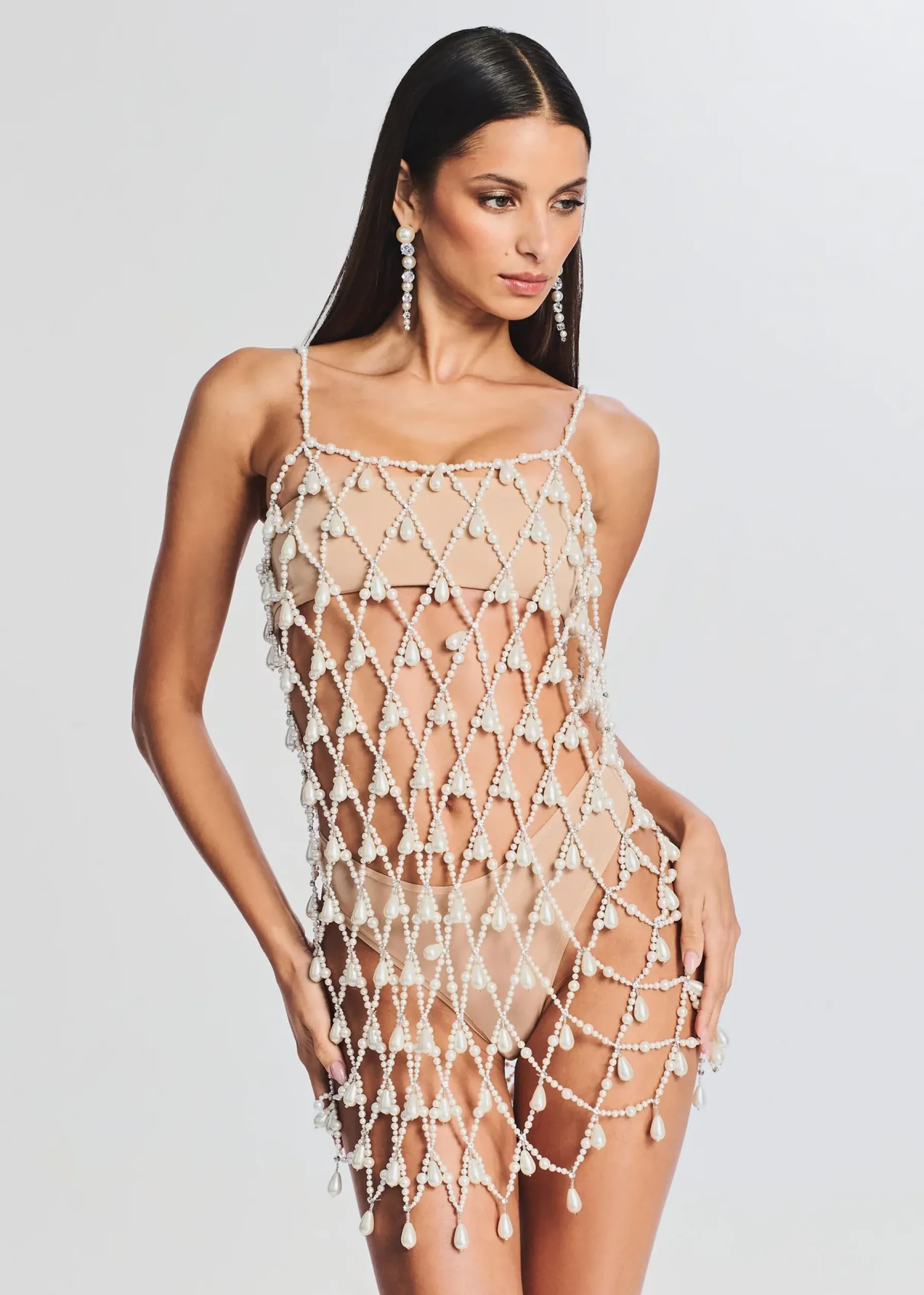 Retrofete Tulum Pearl Dress White Discount