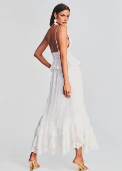 Retrofete Tyra Long Dress White Store
