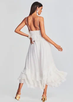 Retrofete Tyra Long Dress White Store