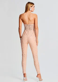 Retrofete Vegas Jumpsuit Dusty Peach Flash Sale