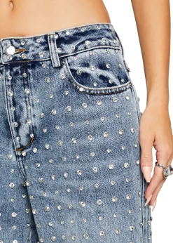 Retrofete Vero Embellished Denim Pant Tangier Sale