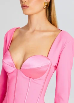 Retrofete Veronica Dress Hyper Pink Cheap