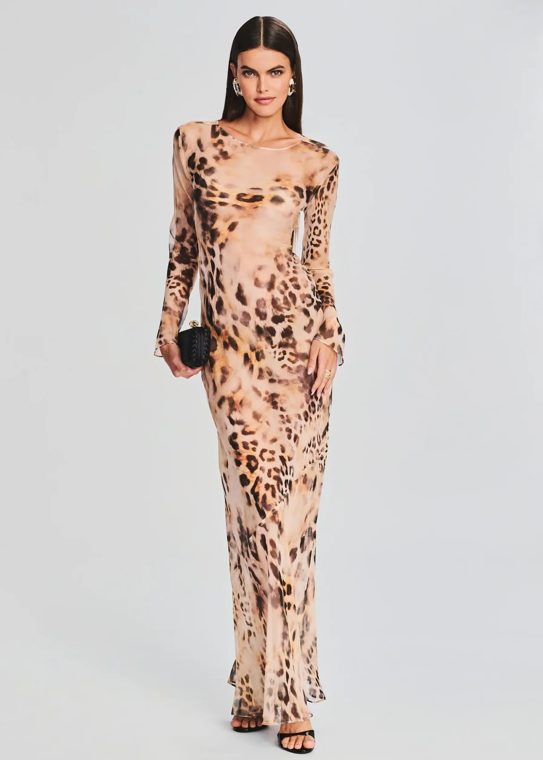 Retrofete Vienna Silk Dress Vintage Cheetah Fashion
