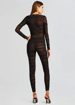 Retrofete Virgo Catsuit Black Fashion