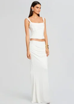 Retrofete Vivienne Skirt White Store