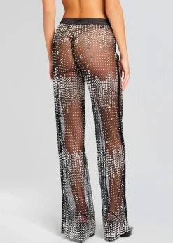 Retrofete Vondra Sequin Pant Black/Silver Best