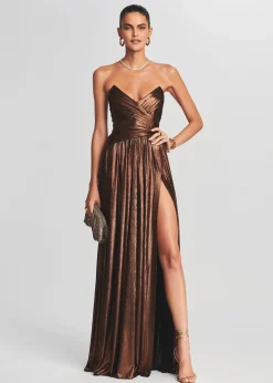 Retrofete Waldorf Dress Coffee Bean Online