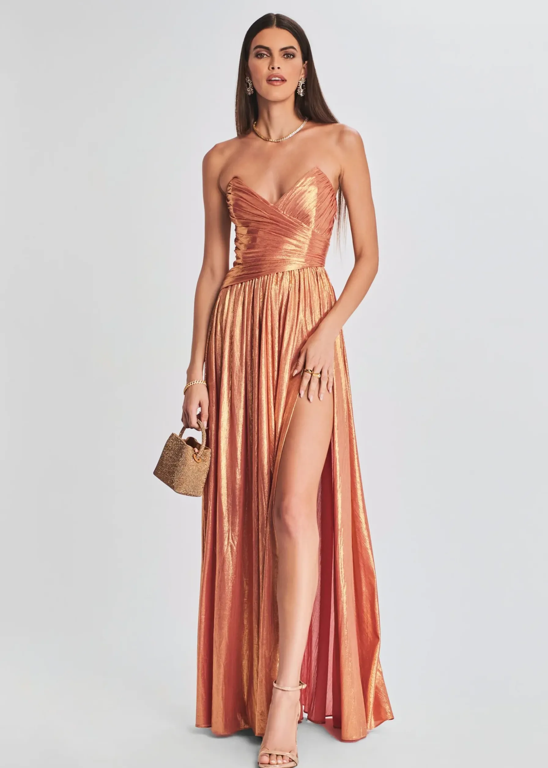 Retrofete Waldorf Dress Apricot Fashion