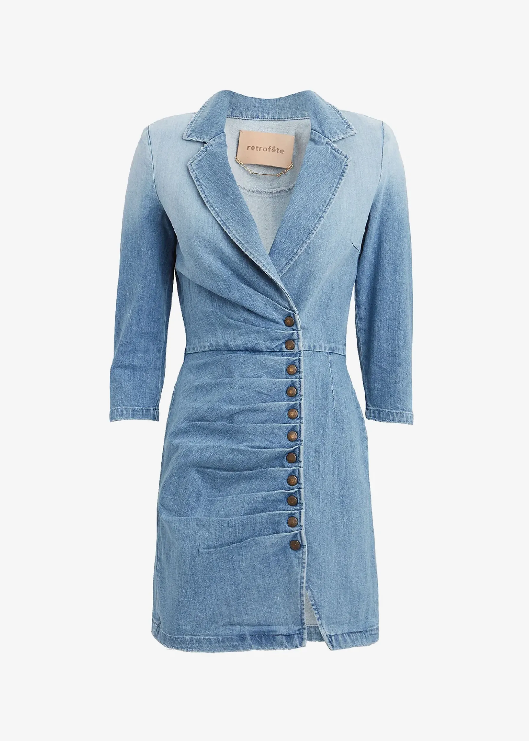 Retrofete Willa Dress Light Blue Stone Online