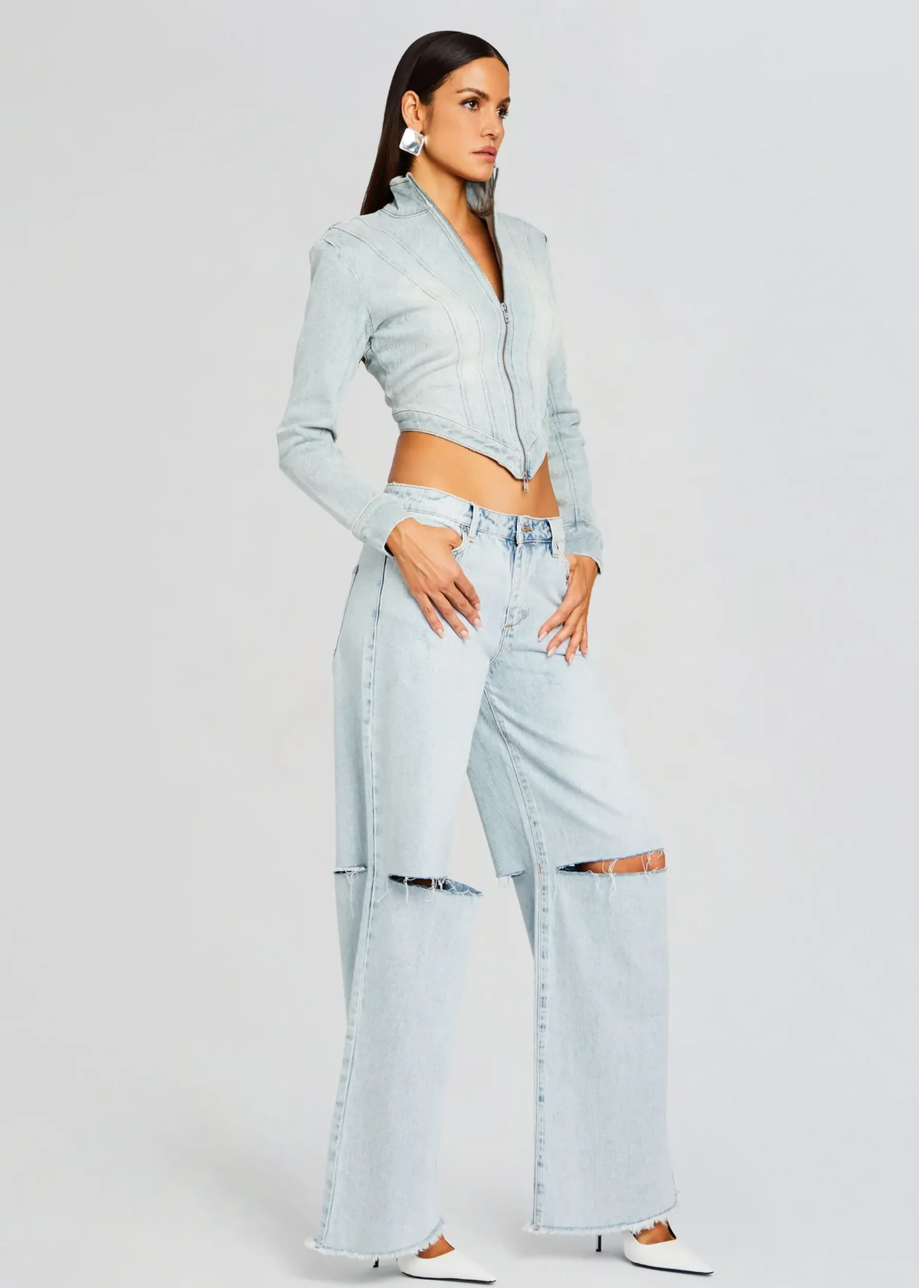 Retrofete Wrenley Low-Rise Jean Skylight Cheap