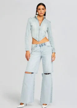 Retrofete Wrenley Low-Rise Jean Skylight Best