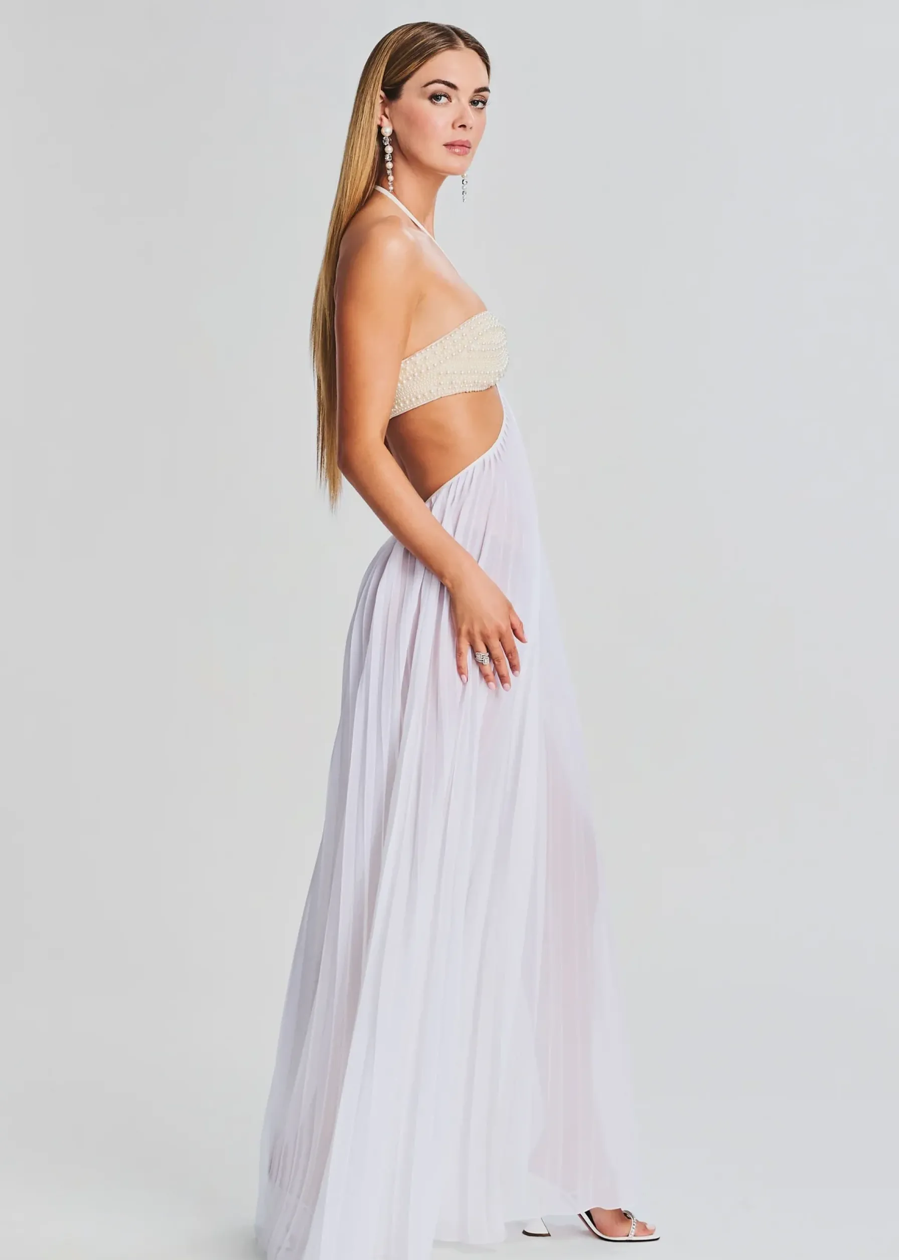 Retrofete Ximena Dress White Outlet