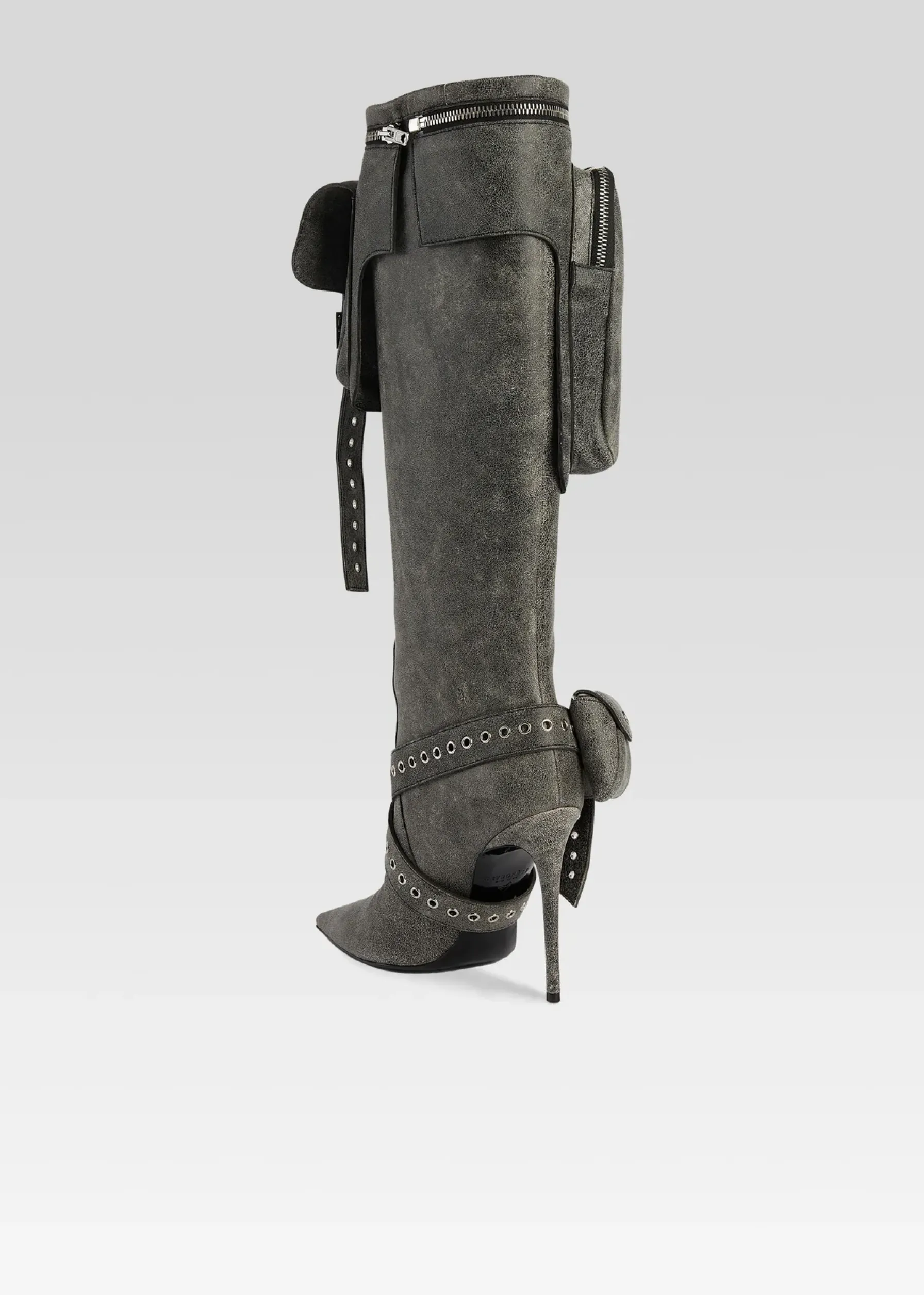Retrofete Yasmine Boot Vintage Black Clearance