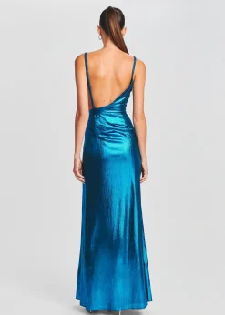 Retrofete Yesi Dress Peacock Hot