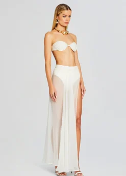 Retrofete Yolanda Bikini Top Cream Flash Sale