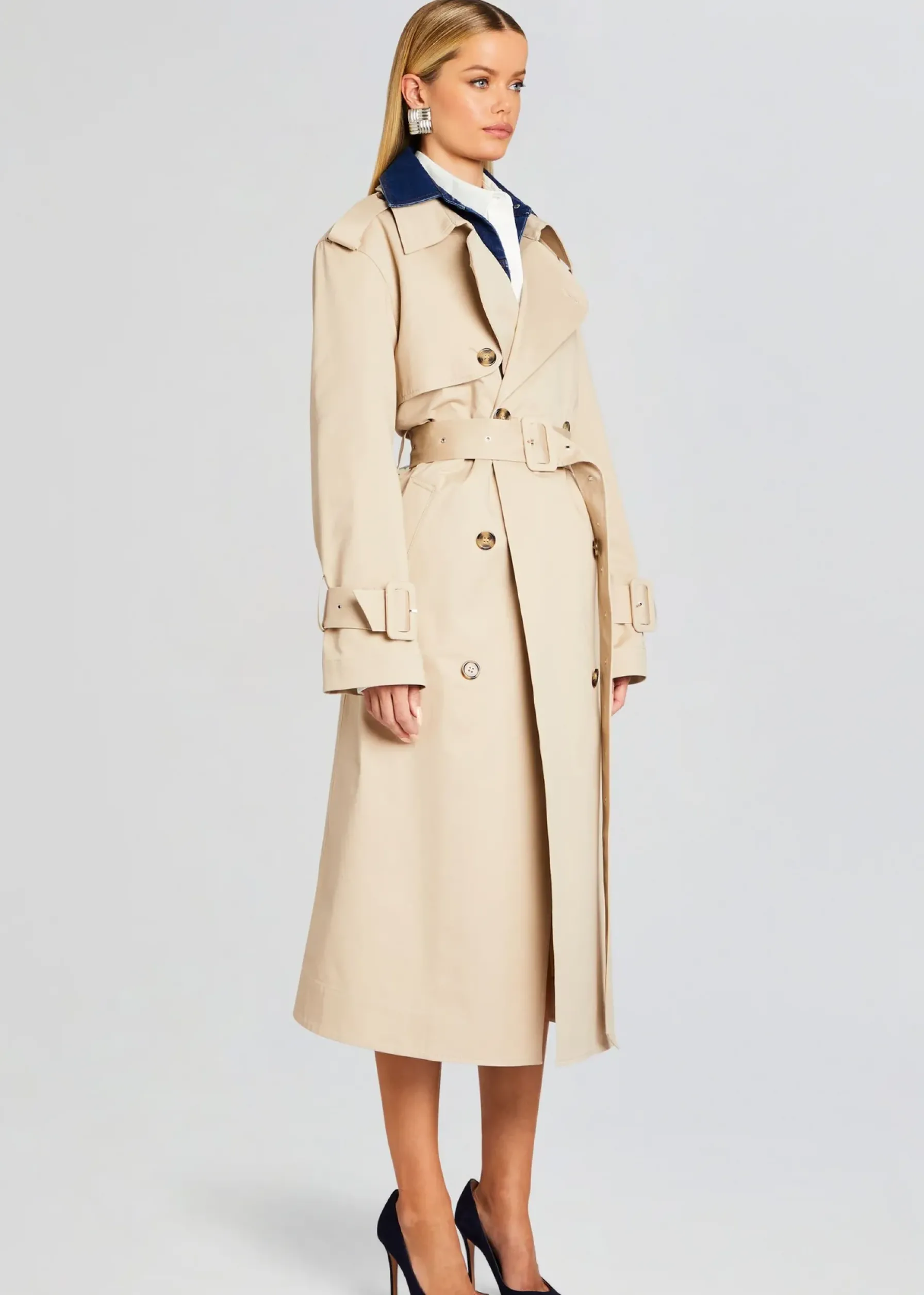Retrofete York Trench Coat Oxford Sale