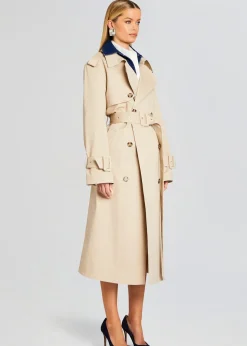 Retrofete York Trench Coat Oxford Discount