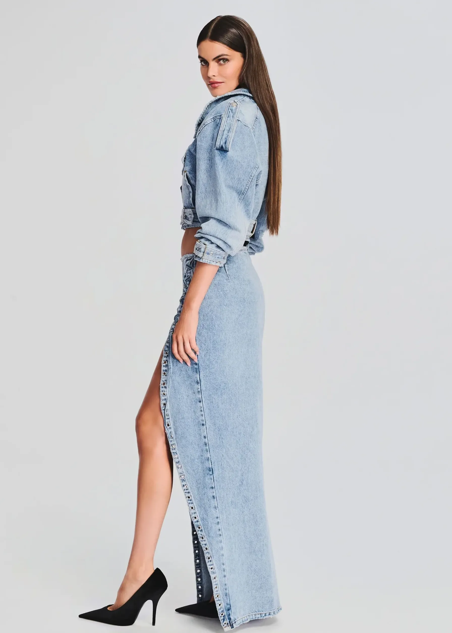 Retrofete Zahlia Denim Skirt Alani Best