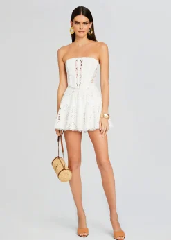 Retrofete Zannick Short Dress White Samoa Store