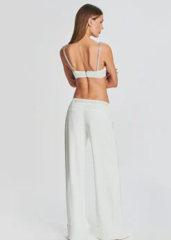 Retrofete Zeke Bra White/Crystal Fashion