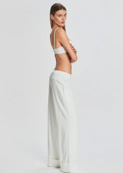 Retrofete Zeke Bra White/Crystal Sale