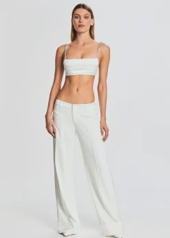 Retrofete Zeke Bra White/Crystal Sale