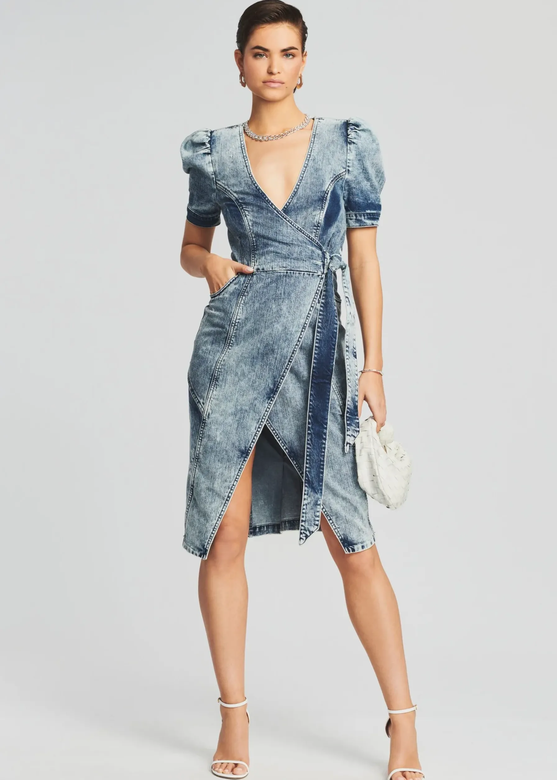 Retrofete Zelda Wrap Dress Sienna Flash Sale