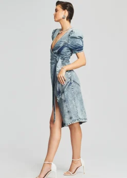 Retrofete Zelda Wrap Dress Sienna Flash Sale