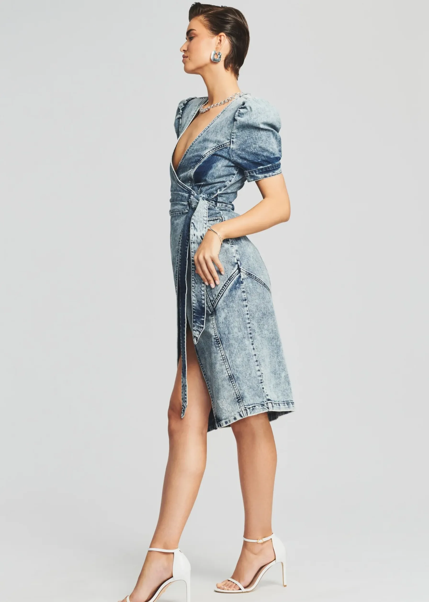 Retrofete Zelda Wrap Dress Sienna Flash Sale