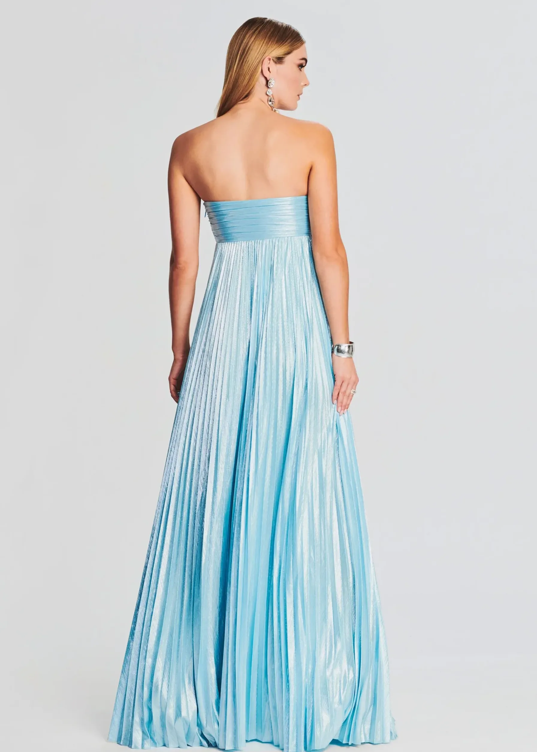 Retrofete Zoa Dress Blue Silver Best