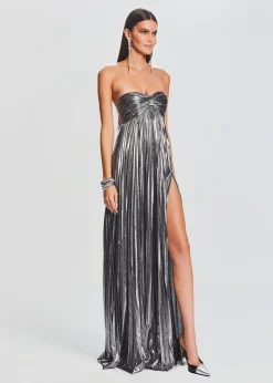 Retrofete Zoa Dress Gunmetal Hot