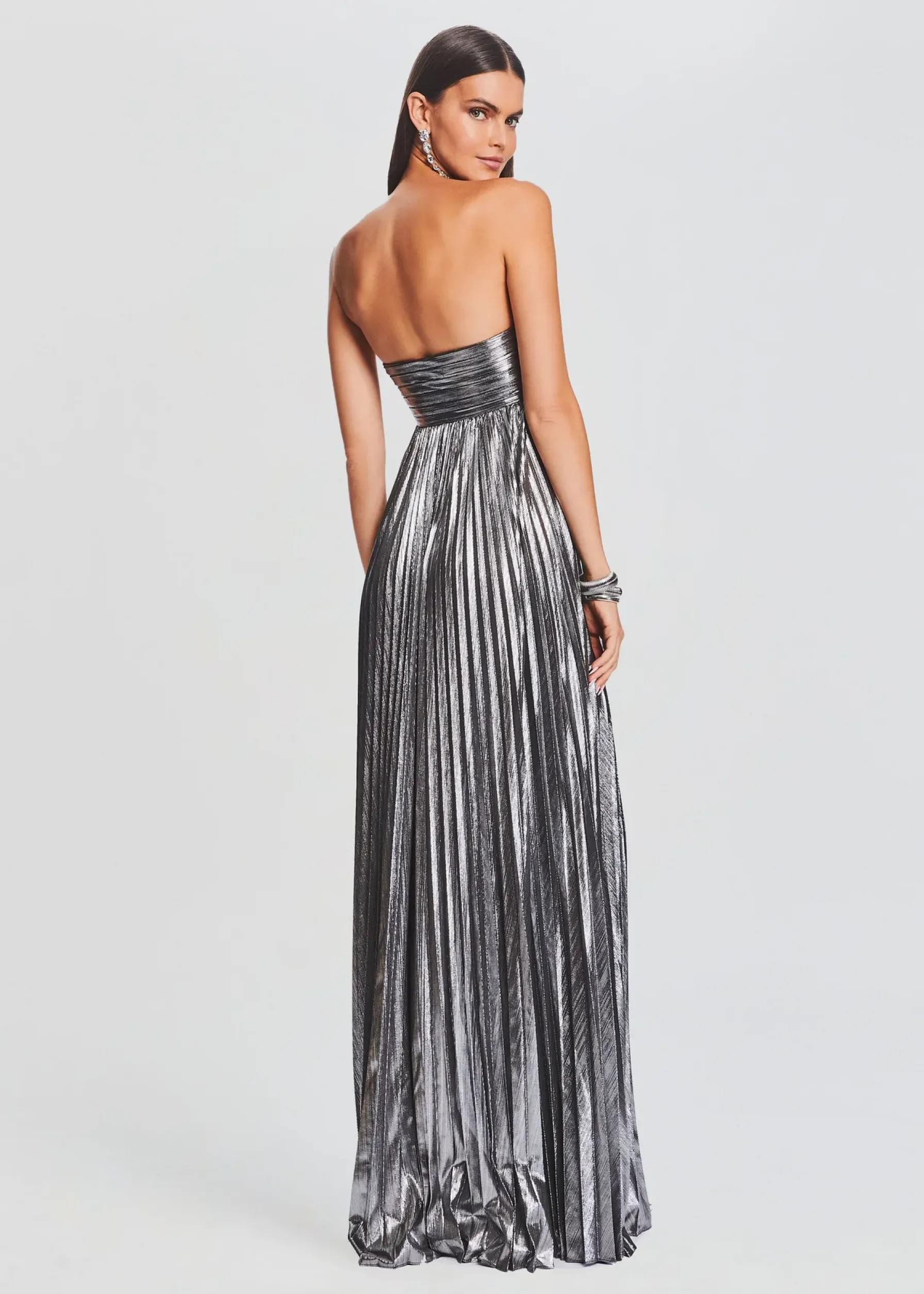 Retrofete Zoa Dress Gunmetal Best Sale