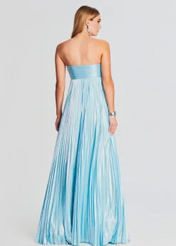 Retrofete Zoa Dress Blue Silver Sale